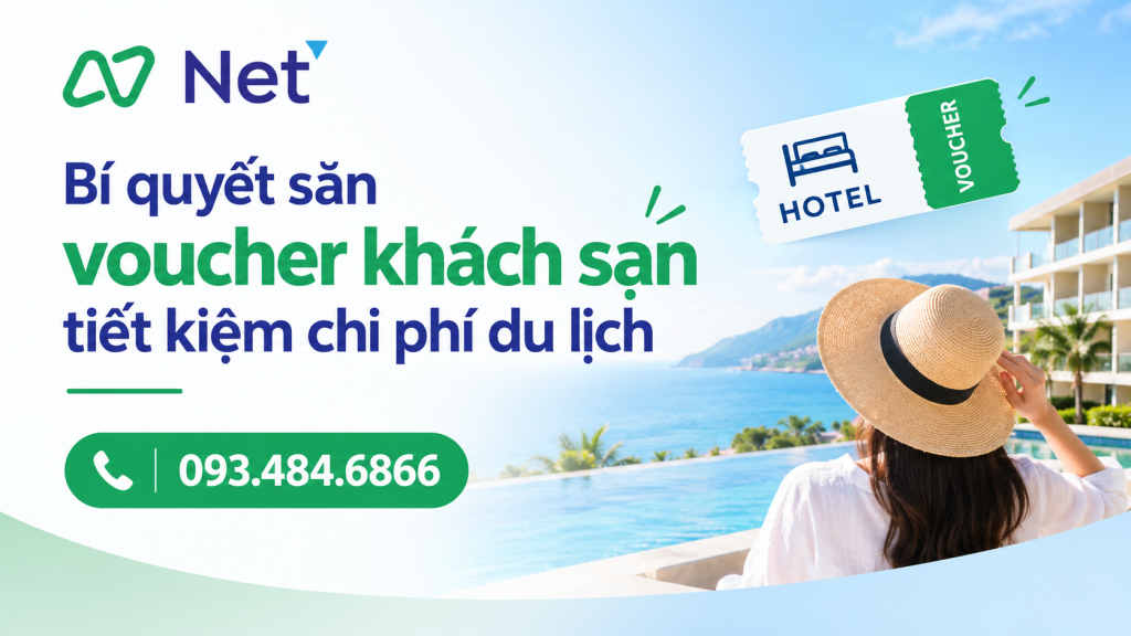 Bí quyết săn voucher khách sạn tiết kiệm chi phí du lịch