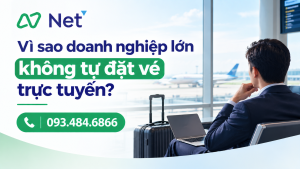 Vì sao doanh nghiệp lớn không tự đặt vé trực tuyến?